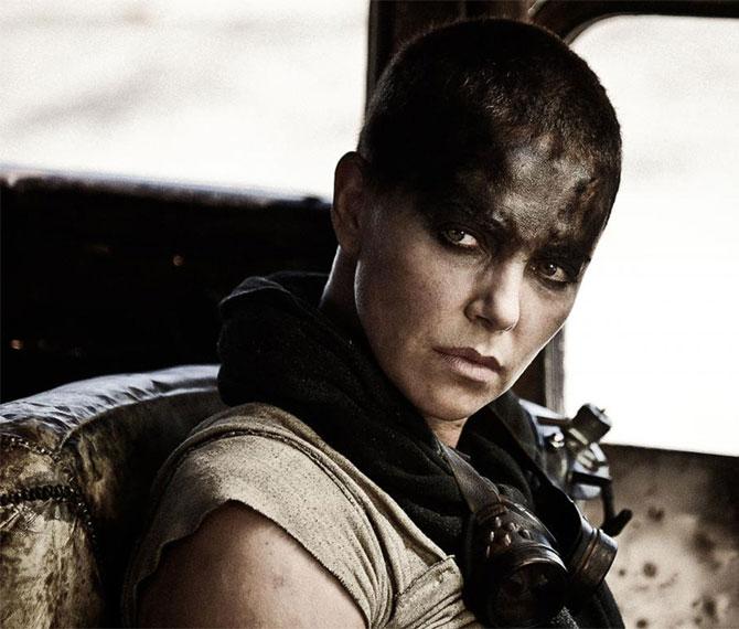 Charlize Theron as Imperator Furiosa in 