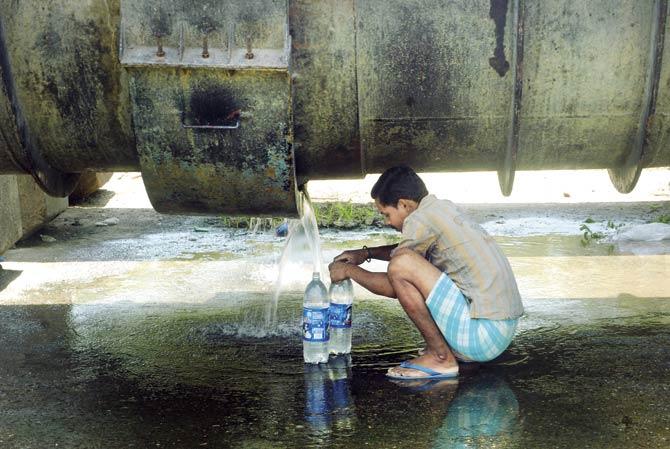 Much of the water supplied to the satellite city is wasted due to water leakages and illegal connections. File pic for representation