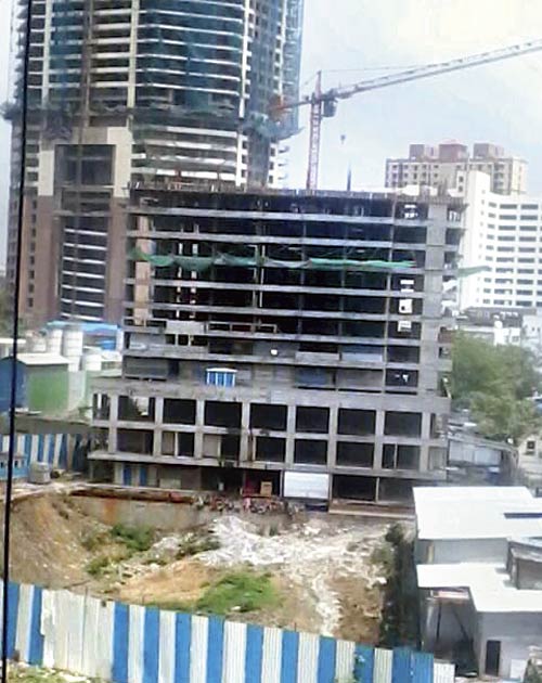 The project near Worli Naka being redeveloped by Om Omega Shelters