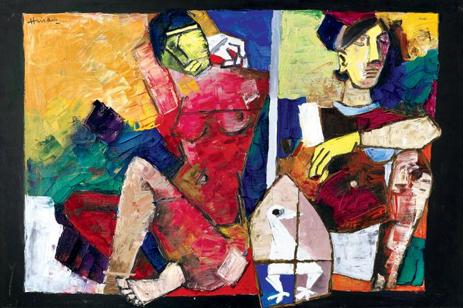 Painting by MF Husain