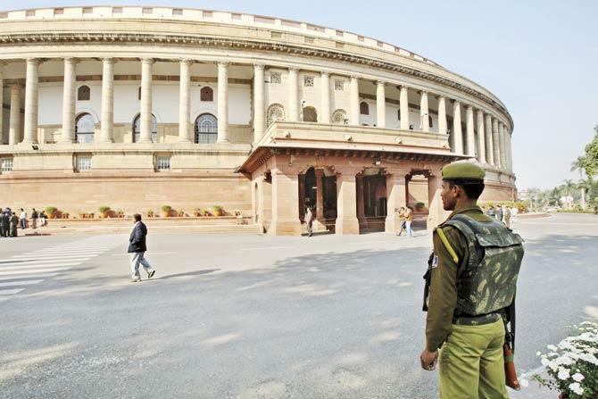 Parliament of India. File pic/AFP