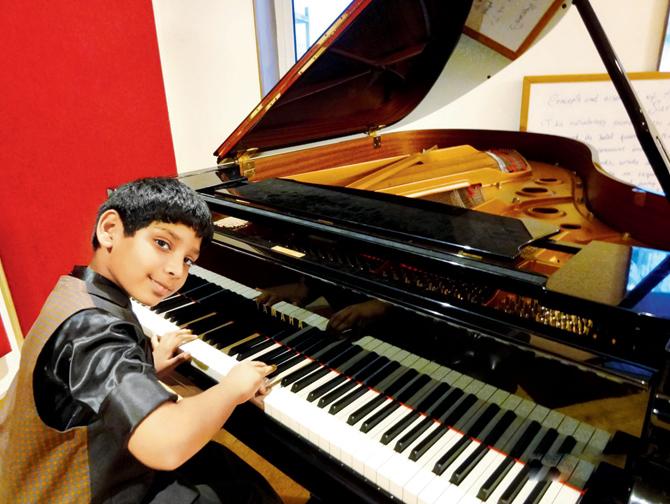 Pianist Jacob Samuel loves his Beethoven as much as his football