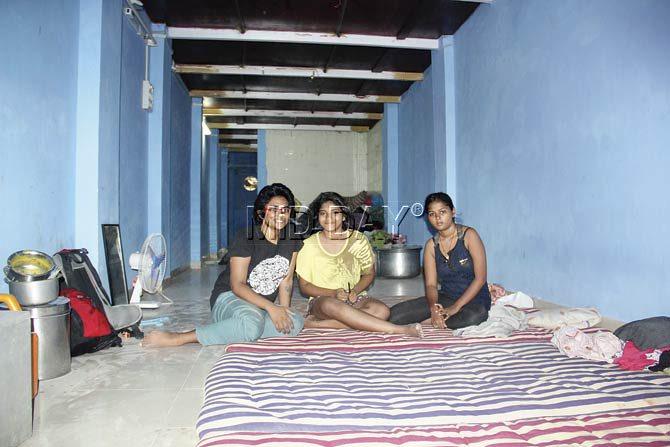Robin Chaurasia, who runs the NGO Kranti, said they found this 700-sq ft room in Vakola after two months of being turned down by close to 60 landlords. Pic/Sharad Vegda