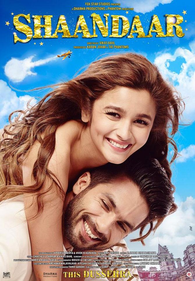 Shahid Kapoor and Alia Bhatt in a new poster of 
