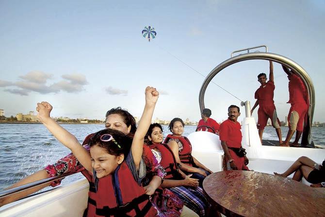 While there are private operators who offer water sports facilities at several beaches, they are known to charge exorbitant rates. File pic for representation