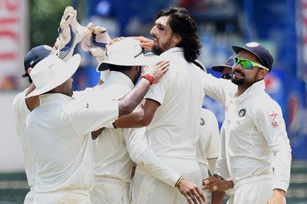 3rd Test: India struggle in second innings after Ishant claims five against Sri Lanka