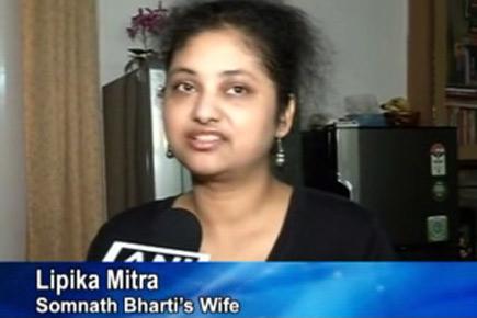 Somnath Bharti ill-treated me because I'm average looking: Wife