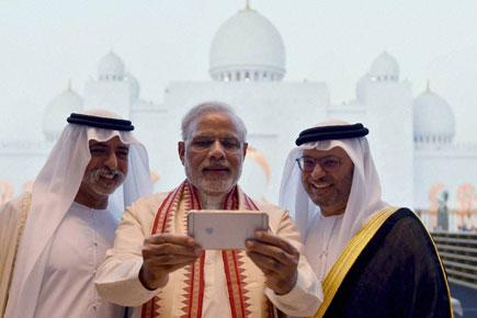 Narendra Modi in UAE: Talks investment, visits mosque, meets diaspora