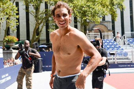 Rafael Nadal strips down to his underwear in new steamy ad