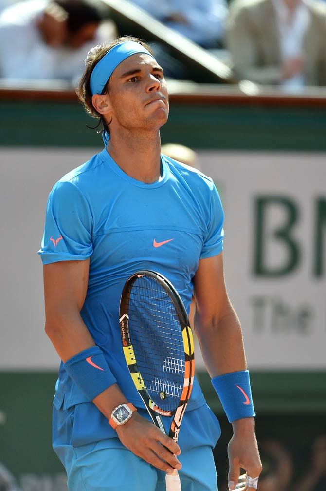 Rafael Nadal. Pic/AFP