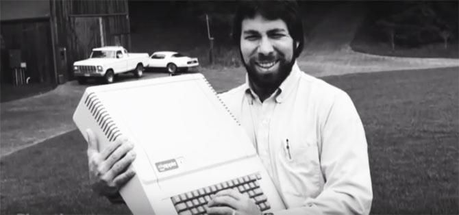 An undated image of Apple co-founder Steve Wozniak. Pic/YouTube