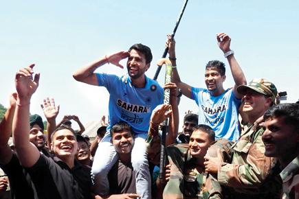 Walmiki brothers spend Independence weekend with Rashtriya Rifles jawans