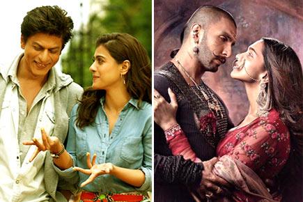 'Dilwale' seems to have an upper hand over 'Bajirao Mastani'