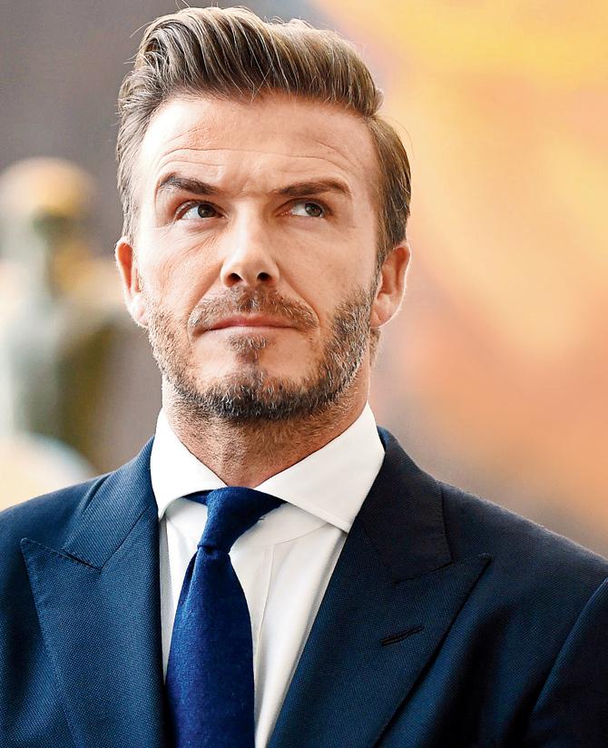 David Beckham has been an icon of beard enthusiasts from the time he has sported adequate facial hair. Pic/ AFP
