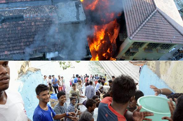 Fire at Walkeshwar, Banganga Tank