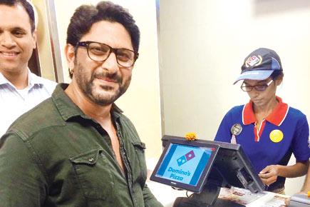 Spotted: Arshad Warsi at a restaurant in Andheri