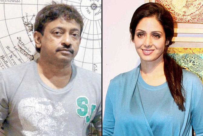 Ram Gopal Varma and Sridevi