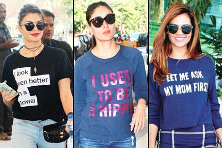 Bollywood celebrities and their statement T-shirts