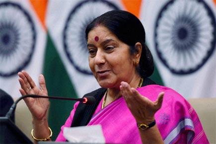 Overseas Indians ministry to merge with MEA: Sushma Swaraj