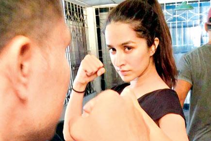 Shraddha Kapoor gets in action mode for 'Baaghi'