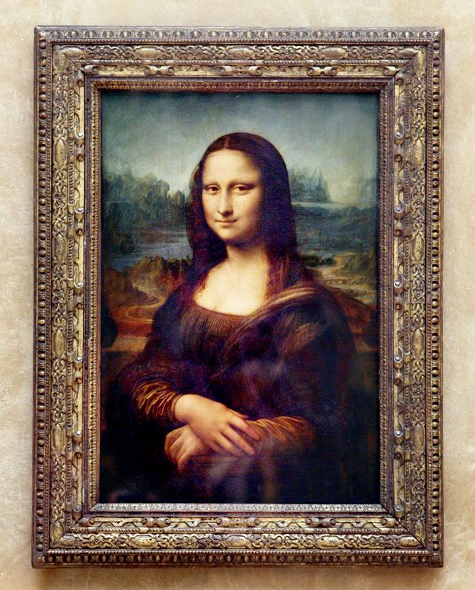 File photo of Mona Lisa at the Louvre museum in Paris