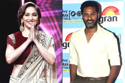 Madhuri Dixit reveals she is scared of dancing with Prabhudheva