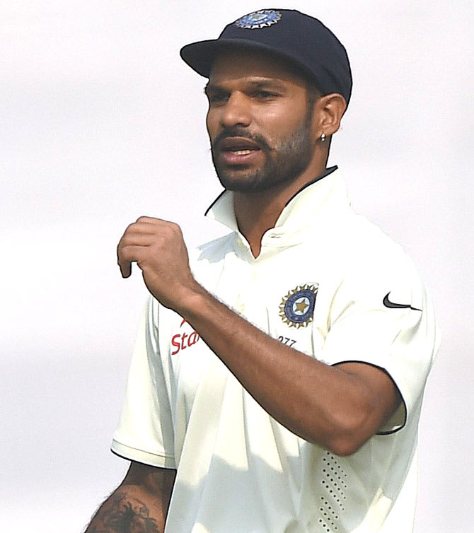 Shikhar Dhawan. Pic/AFP