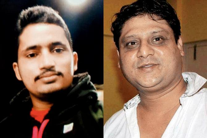 Bharat Nepali, the ex-driver, has been absconding since the day Ronald D’souza (left) was murdered.