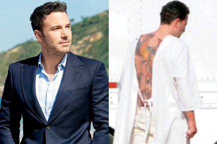 Ben Affleck's large new tattoo is for real!