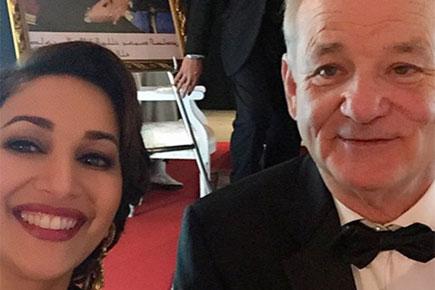 Madhuri Dixit 'hangs out' with Hollywood celebs at film fest