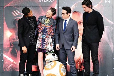 A date with 'Star Wars: The Force Awakens' team in Tokyo