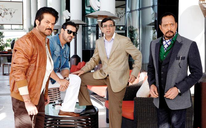 From left: Anil Kapoor, John Abraham, Paresh Rawal and Nana Patekar in Welcome Nack, which released in September