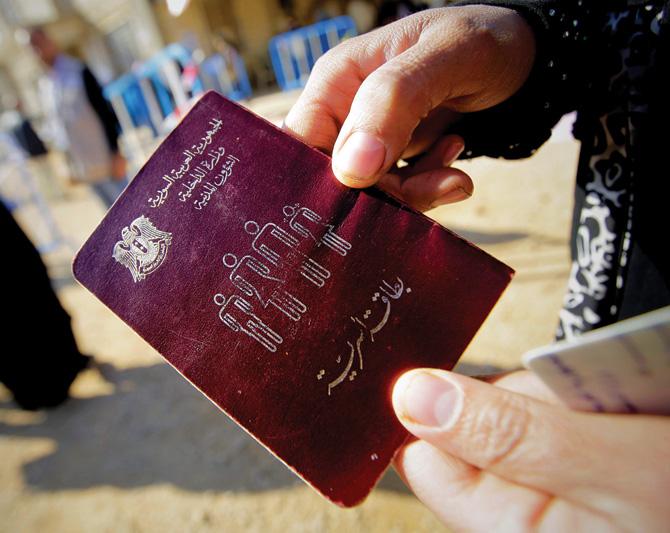 Two Syrian cities with passport offices have been taken over by ISIS. Representation Pic/AFP