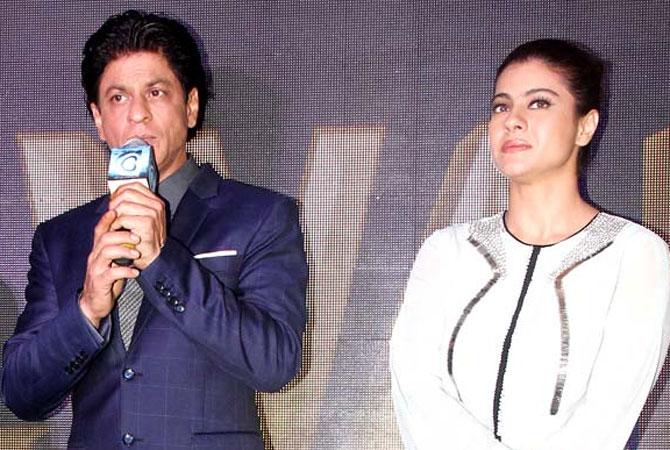 SRK and Kajol at the success bash of Dilwale