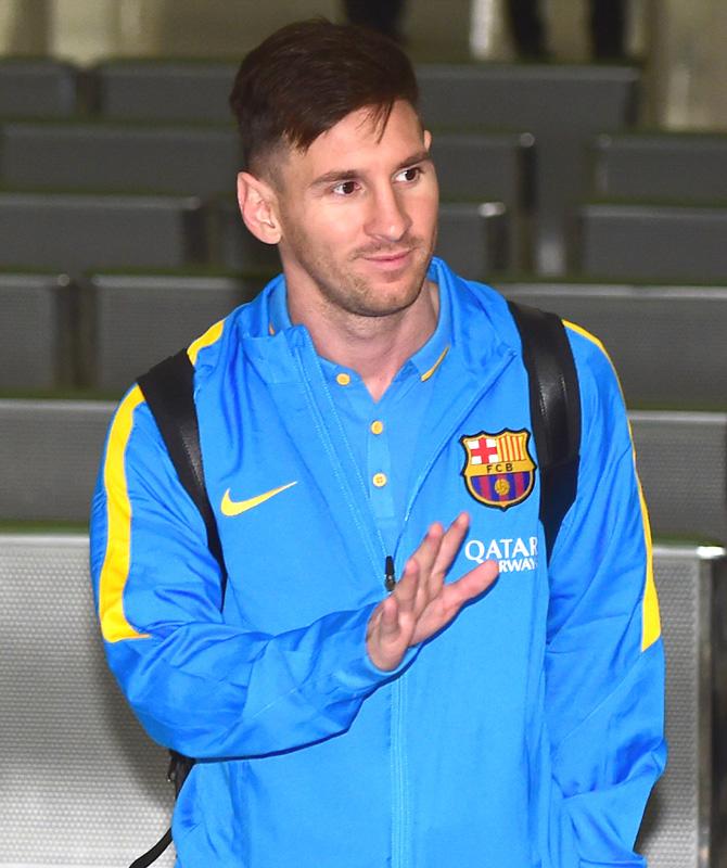 Lionel Messi. Pic/AFP