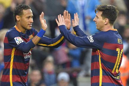 Neymar much more complete, says Lionel Messi