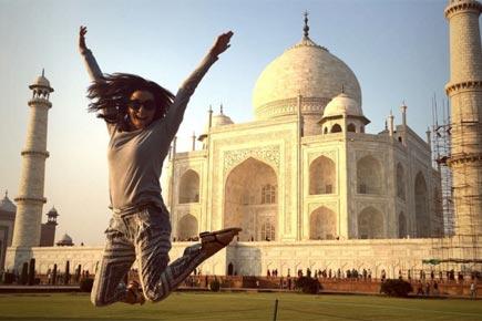 Eva Longoria shares pictures of her visit to Taj Mahal