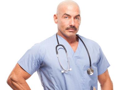 Men with moustaches outnumber women in medical leadership