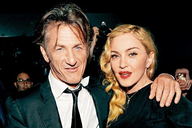 Sean Penn and Madonna 