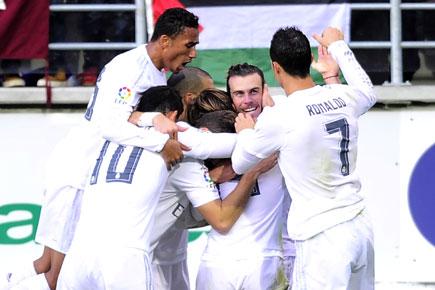 La Liga: Bale, Ronaldo give stuttering Real Madrid relief at Eibar