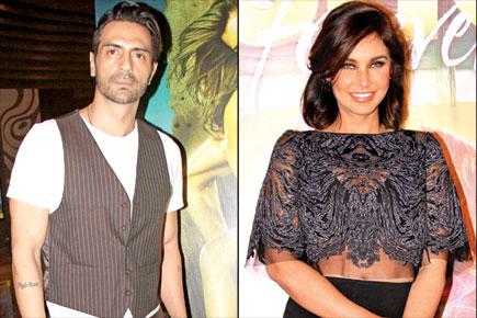 Arjun Rampal, Lisa Ray at the trailer launch of 'Ishq Forever'