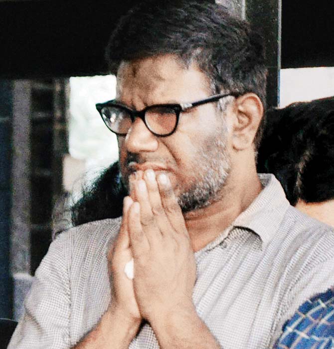 After a week of claiming innocence every time he was questioned by the Crime Branch, Chintan confessed to the Kandivali police that he plotted the murder of his wife and her lawyer. File pic