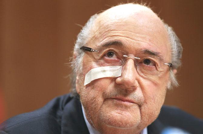 Sepp Blatter. Pic/AFP
