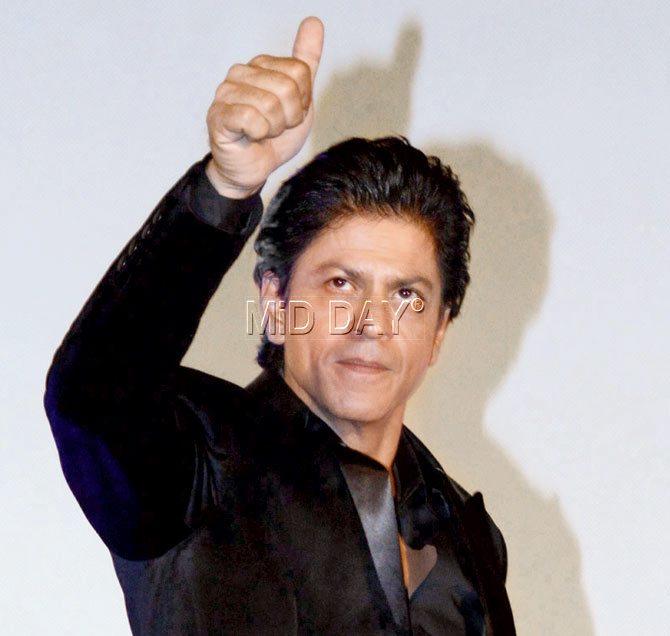 Shah Rukh Khan. PIC/SATEJ SHINDE