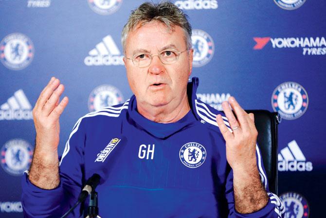 New Chelsea interim manager Guus Hiddink. Pic/Getty Images