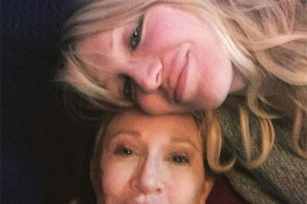 Courtney Love shares cute photo with Carrie Fisher