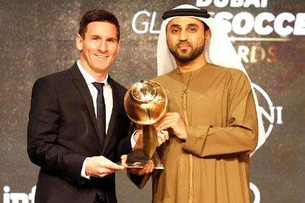 Lionel Messi wins best player of Globe Soccer Awards