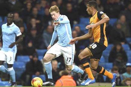 Kevin De Bruynes brace helps Man City enter League Cup semis