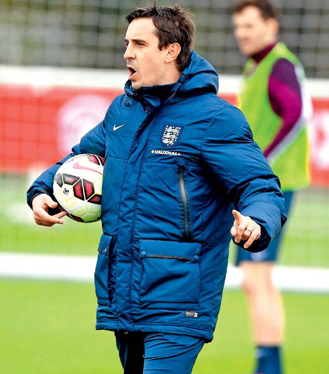 Gary Neville. Pic/Getty Images