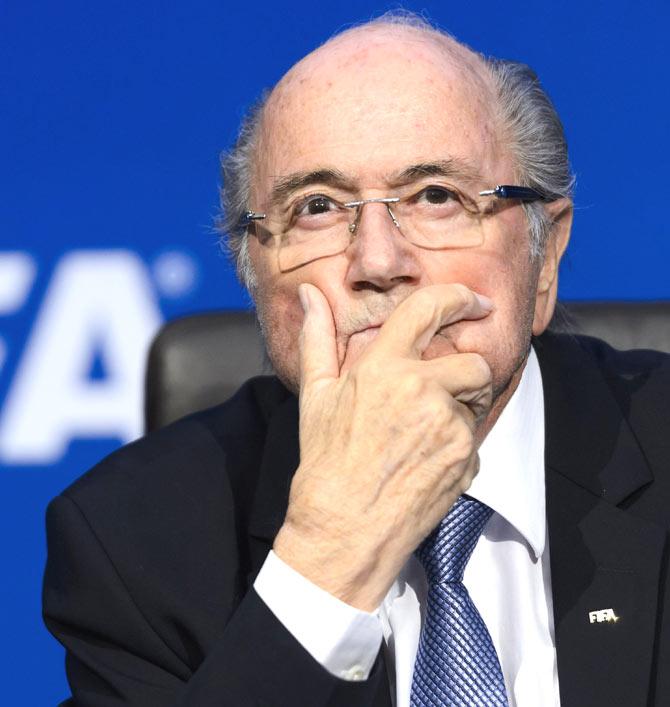 Sepp Blatter. Pic/AFP